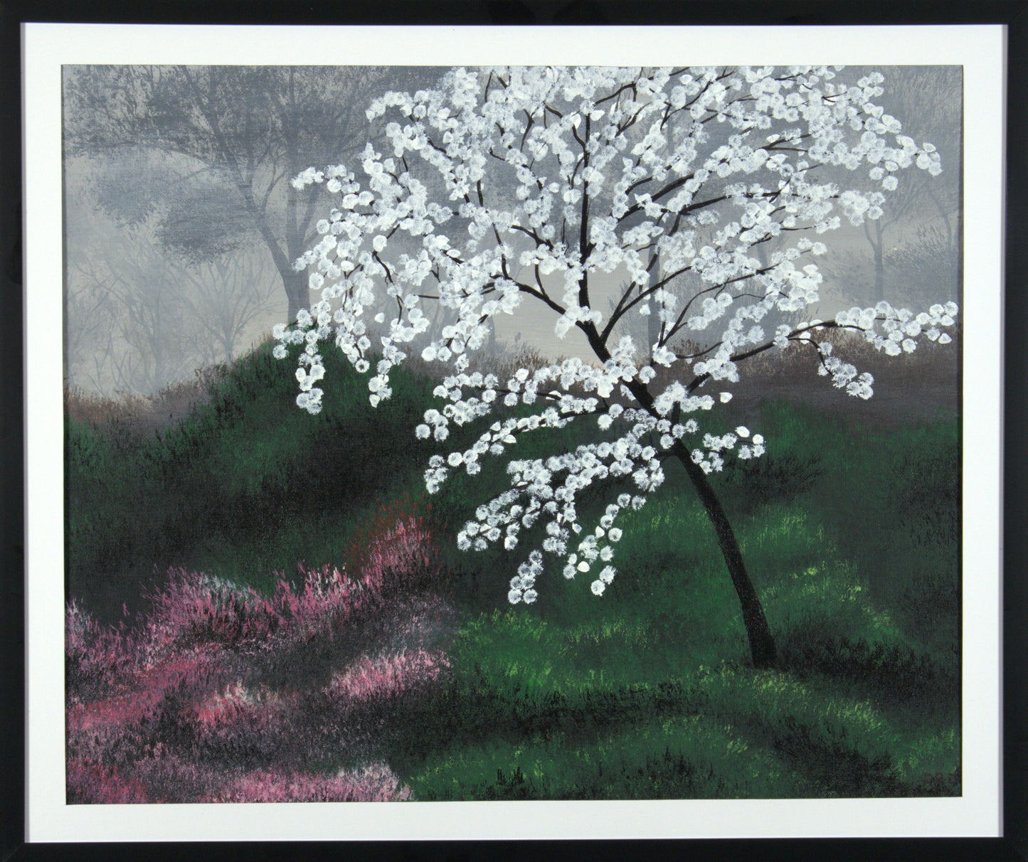 Flowering Dogwood - 24"x20" on Canvas Board (Shipping Frame: 24.75"x20.75")