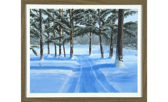 Shipping Frame Original Acrylic Paintings