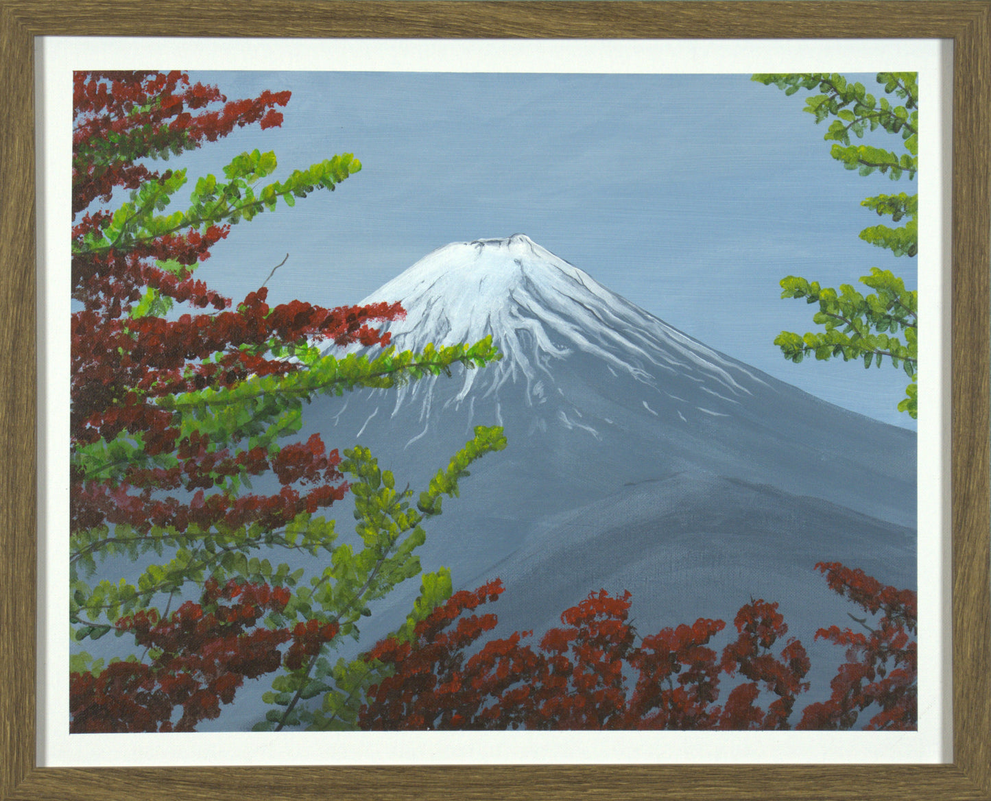 Mount Fuji - 20"x16" on Canvas Board
