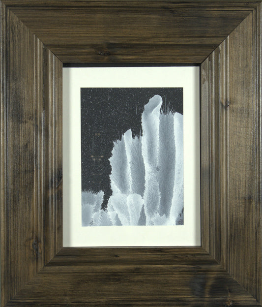 Vega - 6"x8” Original Tempera Painting on Poster Paper in 14.5”x17.25” Custom Wooden Frame